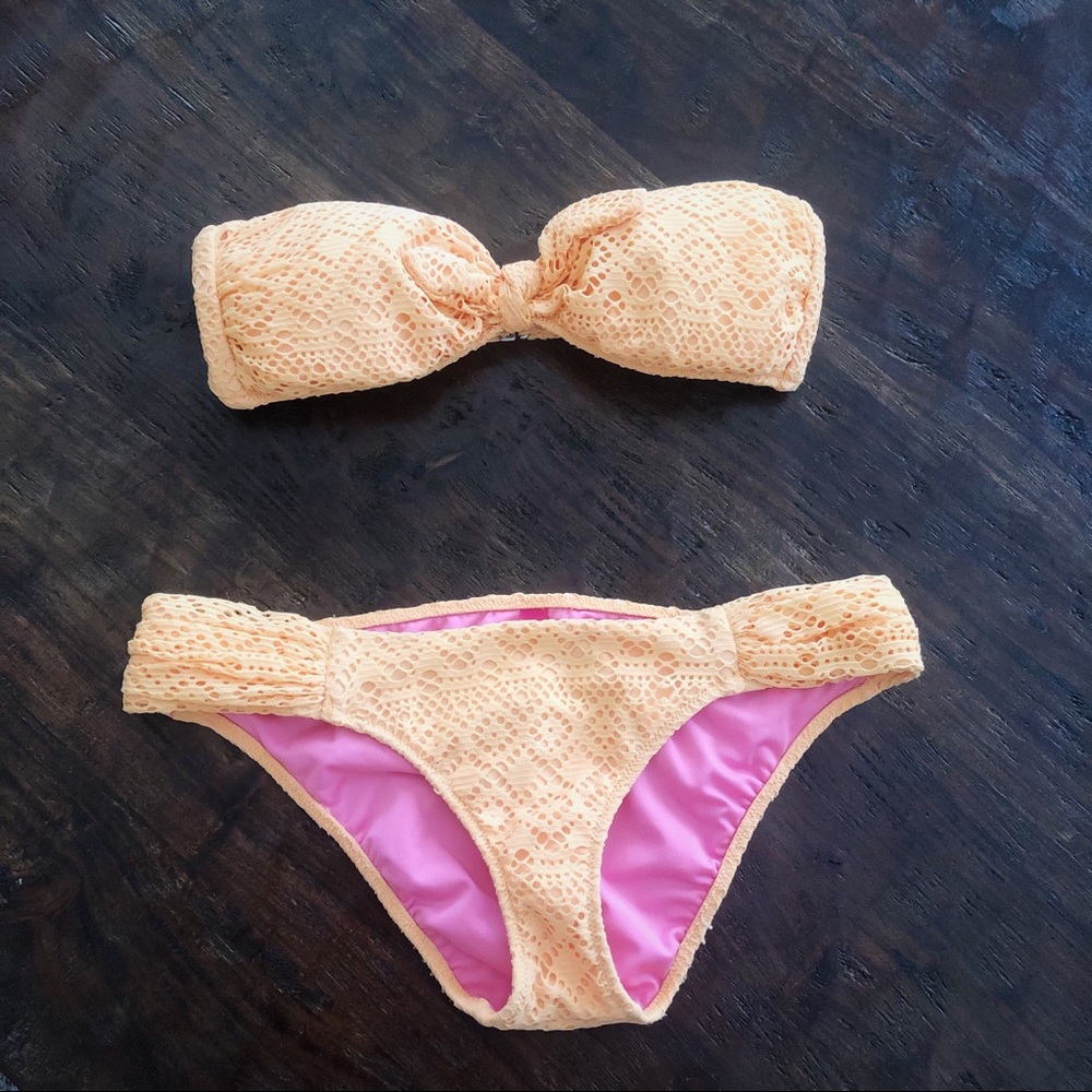 Victoria’s Secret Crochet Bikini, Small